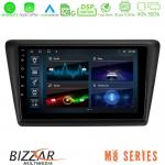 Bizzar M8 Series Skoda Rapid 2013-2017 8core Android12 4+32GB Navigation Multimedia Tablet 9" στο X-treme Audio