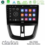 Clarion GL700 Lite Series 8Core Android11 6+128GB Peugeot 207 Navigation Multimedia Tablet 9" Με Carplay &amp; Android Auto στο X-treme Audio