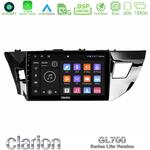 Clarion GL700 Lite Series 8Core Android11 6+128GB Toyota Corolla 2014-2016 Navigation Multimedia Tablet 9" Με Carplay &amp; Android Auto στο X-treme Audio