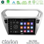 Clarion GL700 Lite Series 8Core Android11 6+128GB Citroën C-Elysée / Peugeot 301 Navigation Multimedia Tablet 9" Με Carplay &amp; Android Auto στο X-treme Audio