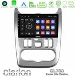 Clarion GL700 Lite Series 8Core Android11 6+128GB Dacia Duster/Sandero/Logan Navigation Multimedia Tablet 9" Με Carplay &amp; Android Auto στο X-treme Audio