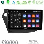 Clarion GL700 Lite Series 8Core Android11 2+32GB Honda Insight 2009-2015 Navigation Multimedia Tablet 9" Με Carplay &amp; Android Auto στο X-treme Audio