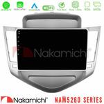 Nakamichi NAM5260 Series 4Core Android12 4+64GB Chevrolet Cruze 2009-2012 Navigation Multimedia Tablet 9" Με Carplay & Android Auto στο X-treme Audio