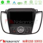 Nakamichi NAM5260 Series 4Core Android12 4+64GB Ford Kuga/C-Max 2013-2019 Navigation Multimedia Tablet 9" Με Carplay & Android Auto στο X-treme Audio