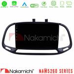 Nakamichi NAM5260 Series 4Core Android12 4+64GB Fiat Doblo 2015-2022 Navigation Multimedia Tablet 9" Με Carplay & Android Auto στο X-treme Audio