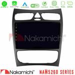 Nakamichi NAM5260 Series 4Core Android12 4+64GB Mercedes CLK Class W209 2000-2004 Navigation Multimedia Tablet 9" Με Carplay &amp; Android Auto στο X-treme Audio