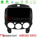 Nakamichi NAM5260 Series 4Core Android12 4+64GB Mazda 2 2008-2014 Navigation Multimedia Tablet 9" Με Carplay &amp; Android Auto στο X-treme Audio