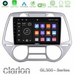 Clarion GL300 Series 4Core Android11 2+32GB Hyundai i20 2009-2012 Auto A/C Navigation Multimedia Tablet 9" Με Carplay &amp; Android Auto στο X-treme Audio