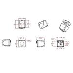 Bizzar Universal AHD Κάμερα Εμπρός ή Πίσω 160 Μοίρες 1080HD (Μεταλλική με βάση) στο X-treme Audio
