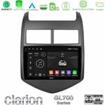 Clarion GL700 Series 8Core Android13 4+64GB Chevrolet Aveo 2011-2017 Navigation Multimedia Tablet 9" Με Carplay &amp; Android Auto στο X-treme Audio
