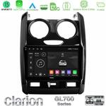 Clarion GL700 Series 8Core Android13 4+64GB Dacia Duster 2014-2018 Navigation Multimedia Tablet 9" Με Carplay &amp; Android Auto στο X-treme Audio
