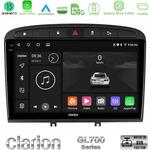 Clarion GL700 Series 8Core Android13 4+64GB Peugeot 308/RCZ Navigation Multimedia Tablet 9" Με Carplay &amp; Android Auto στο X-treme Audio