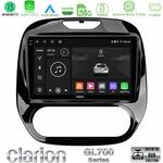 Clarion GL700 Series 8Core Android13 4+64GB Renault Captur 2013-2019 (Manual AC) Navigation Multimedia Tablet 9" Με Carplay &amp; Android Auto στο X-treme Audio