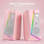 Gaming Ηχεία - Redragon Anvil GS520P RGB (PINK) στο X-treme Audio