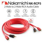 Nakamichi RCA NK-RCP5M 5m στο X-treme Audio