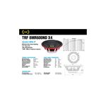 Ηχείο αυτοκινήτου - TRF 8MR600ND X4 (MID 8inch) TEMAXIO στο X-treme Audio