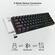 Gaming πληκτρολόγιο - Redragon K530 RGB Draconic Pro Black (Custom Brown) στο X-treme Audio