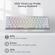 Gaming πληκτρολόγιο - Redragon HORUS MINI K632W-RGB PRO (White) στο X-treme Audio