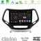 Clarion GL700 Series 8Core Android13 4+64GB Jeep Cherokee 2014-2019 Navigation Multimedia Tablet 9" (Ασημί Χρώμα) Με Carplay &amp; Android Auto στο X-treme Audio